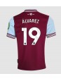 West Ham United Edson Alvarez #19 Domaci Dres 2024-25 Kratak Rukavima